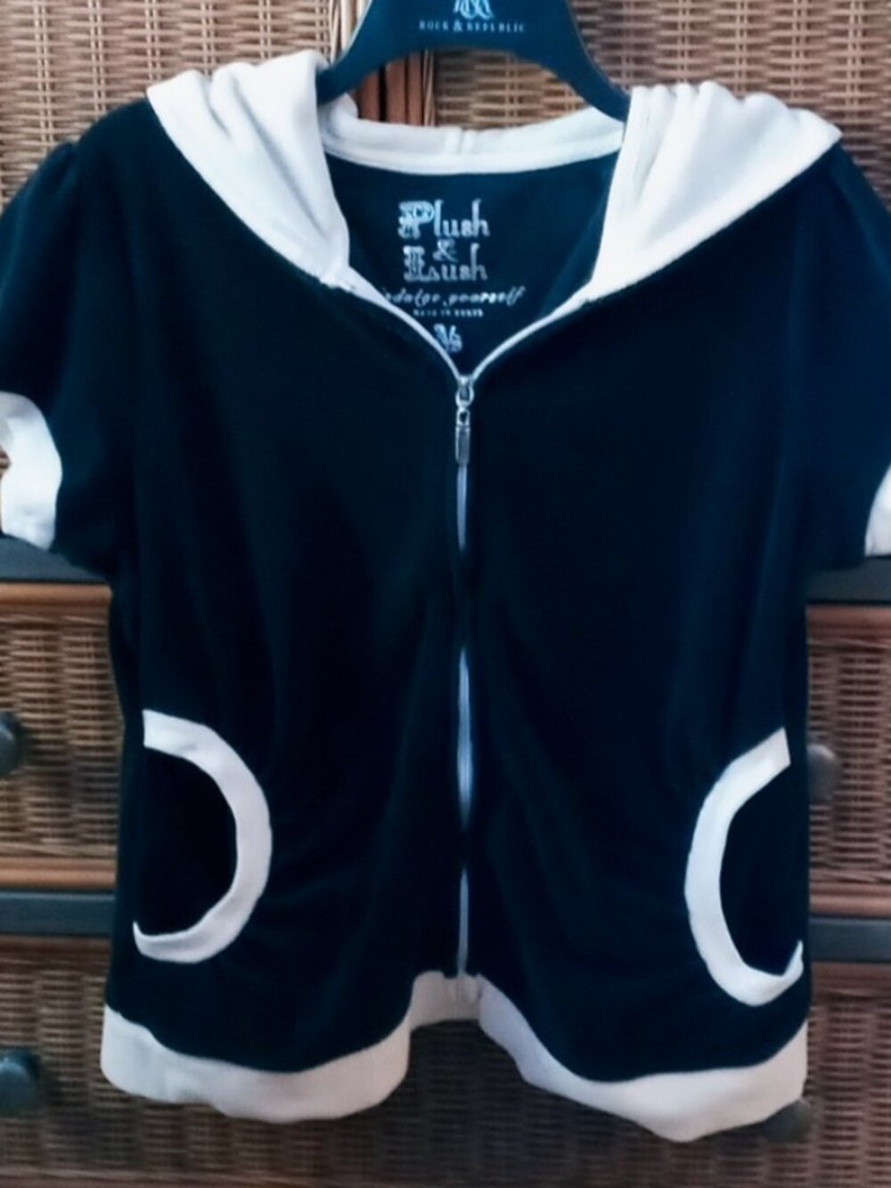 FINAL $ALE: Victoria's Secret Plush & Lush Cozy Terry Zip Front Hoodie RARE Y2K